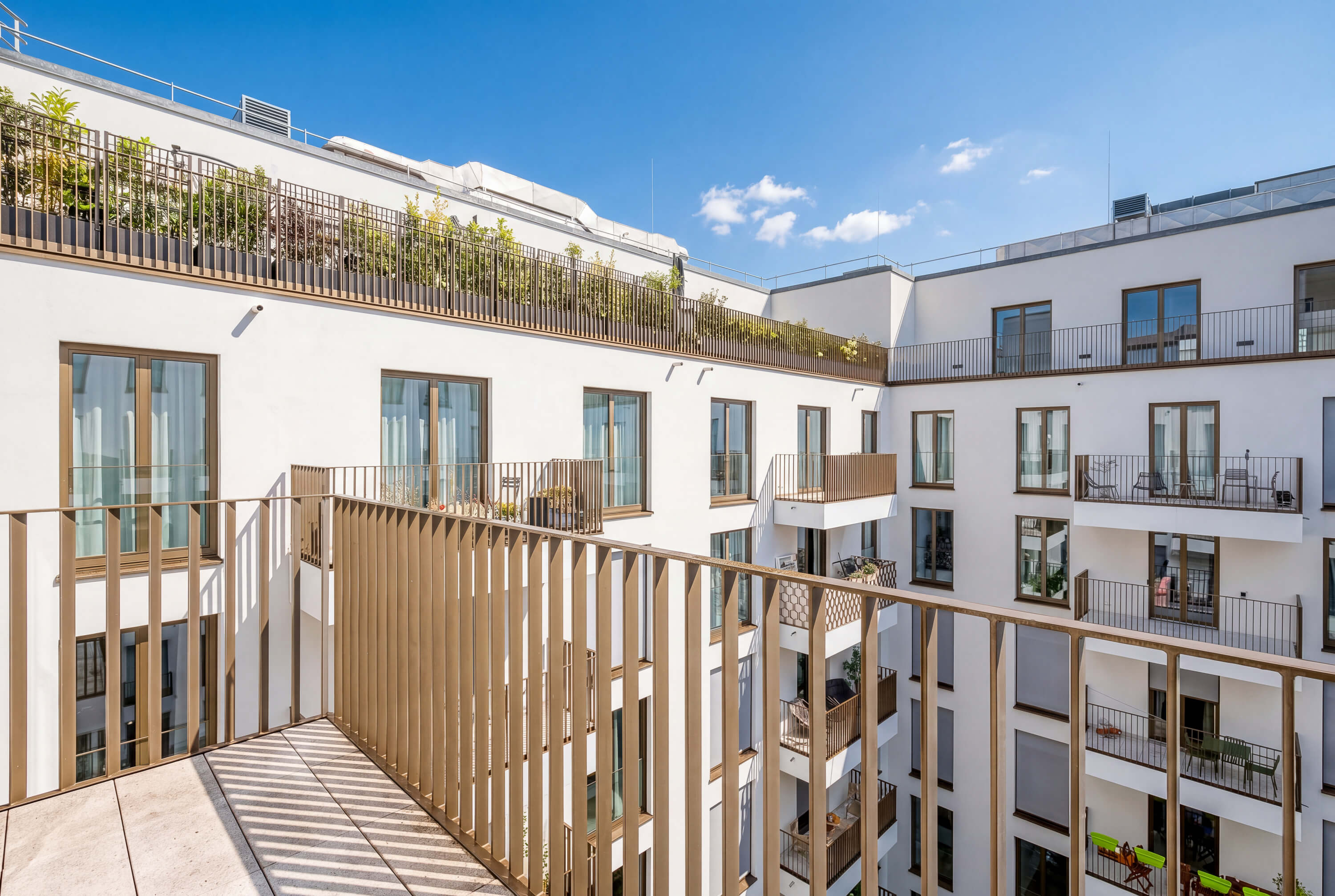 4 - 6. OG - Balkon Ausblick