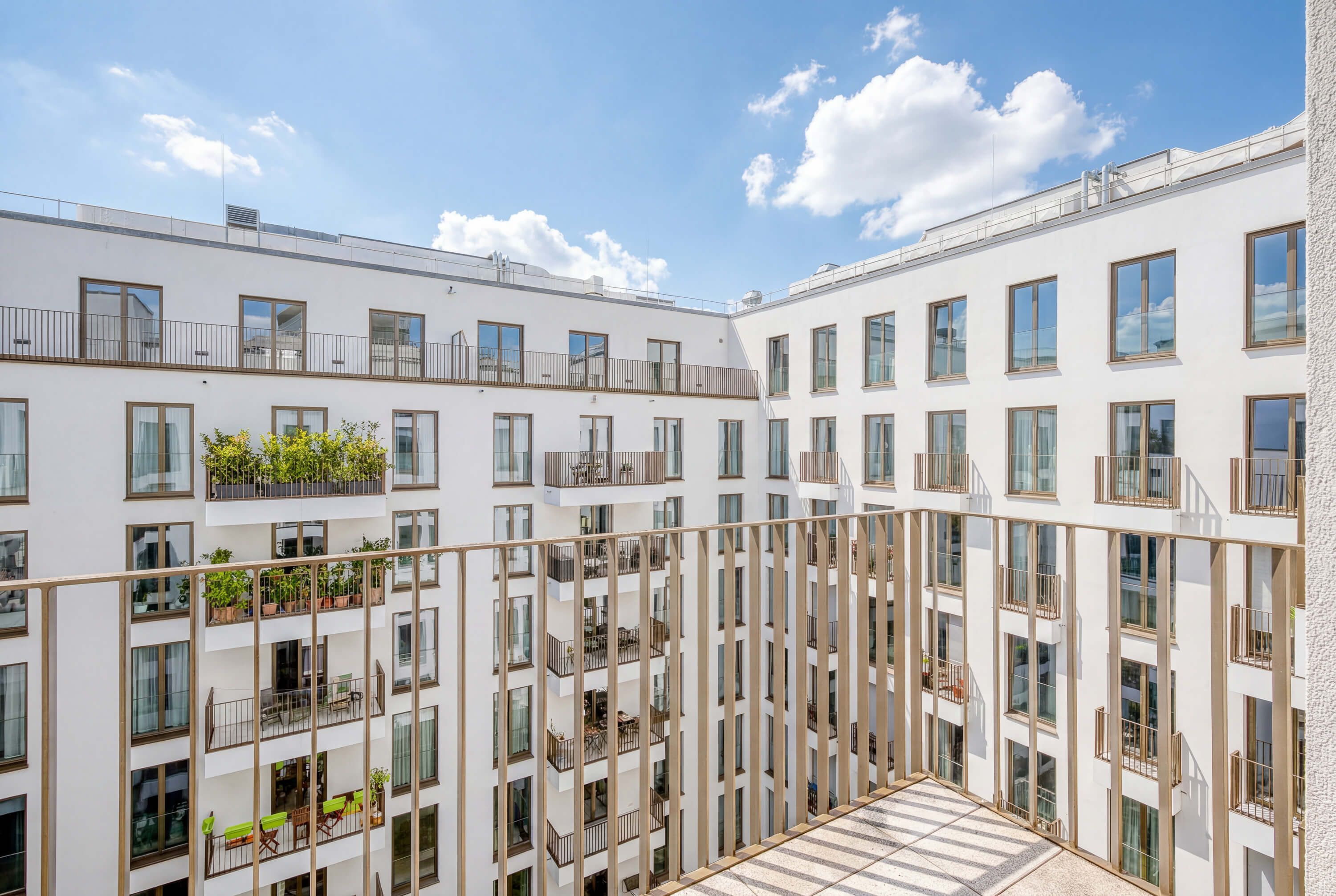 5 - 6. OG - Balkon Ausblick