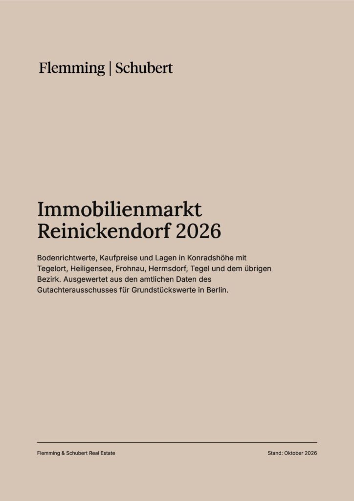 Titelseite Marktbericht Reinickendorf 2026