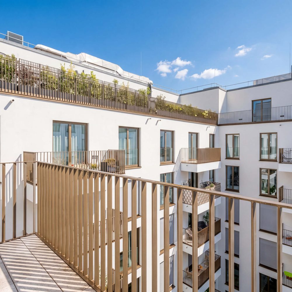 4 - 6. OG - Balkon Ausblick